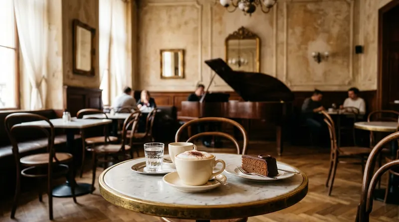 Porzellan, Patina, Pianoklänge – Warum Kaffeehäuser Herzen erobern