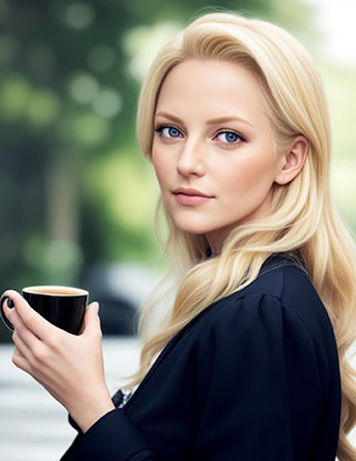 kaffeepads-trinken-frau