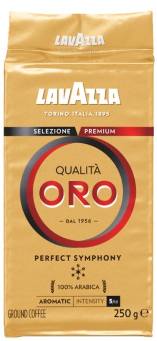 250g Lavazza Qualita Oro filterkoffie gemalen