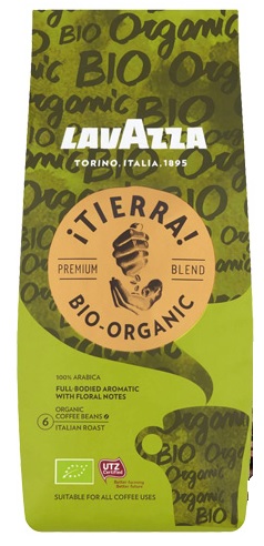 500g Lavazza Tierra Bio Organic Koffiebonen